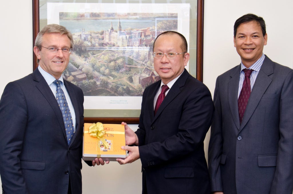 Thai MOFA Delegation Discusses Educational Cooperation with Georgetown in Qatar