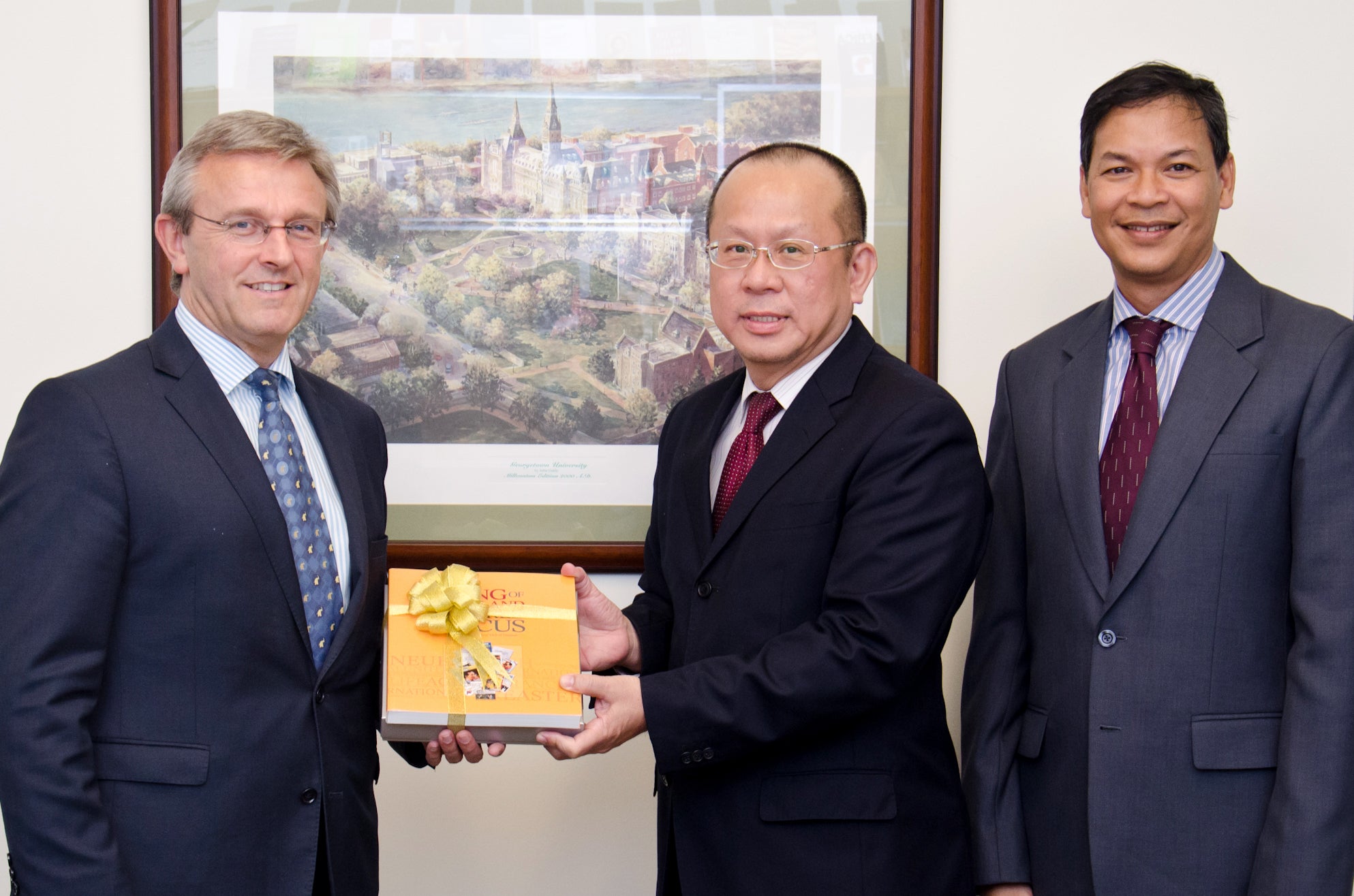 Thai MOFA Delegation Discusses Educational Cooperation with Georgetown in Qatar