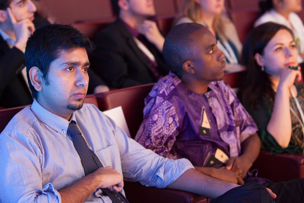 Georgetown Student Unveils Earth Fellows Project at Qatar's WISE Summit