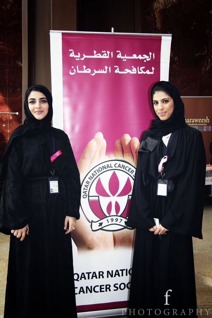 SFS-Qatar Student Club Holds a First-of-its-Kind Breast Cancer Fundraiser