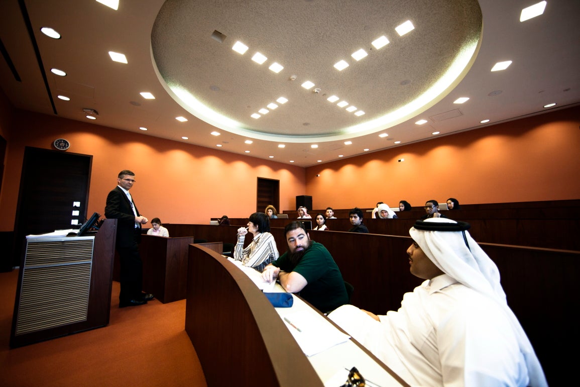 The Qatar National Committee for the Prohibition of Weapons and Georgetown SFS-Qatar Host Workshop on Weapons of Mass Destruction