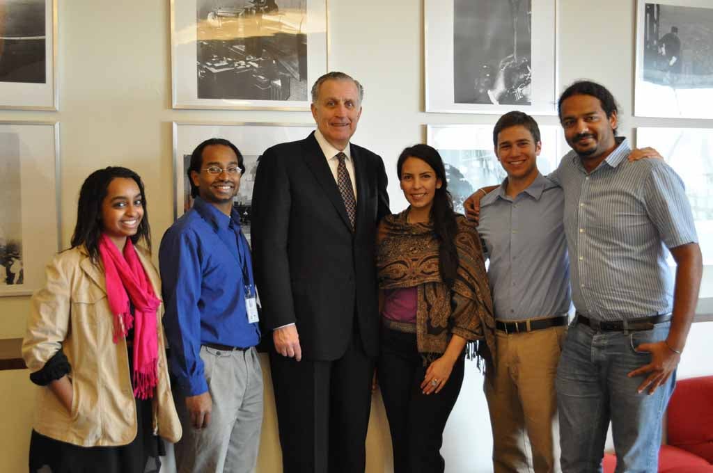 American Sports Legend Paul Tagliabue Visits Georgetown SFS-Qatar
