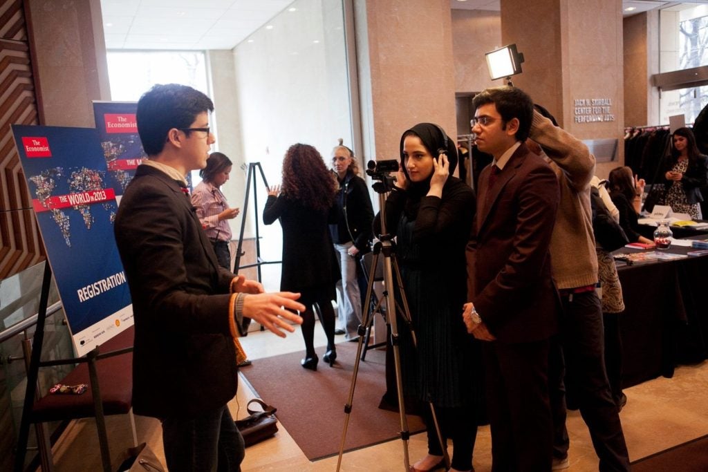 SFS-Q Student Attends The World in 2013 Festival