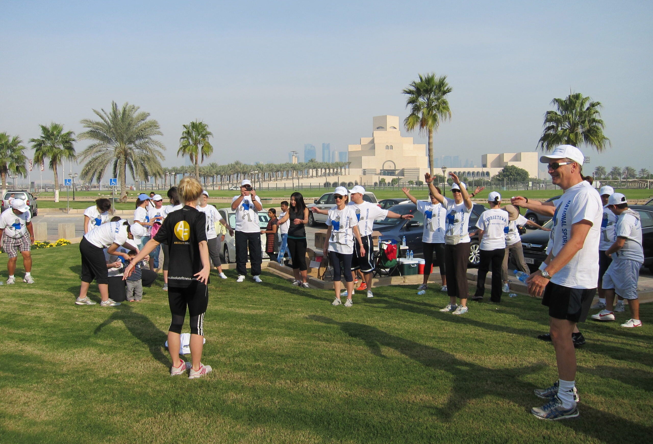 Georgetown SFS-Q Walks and Runs Its Way to Fitness on Sports Day