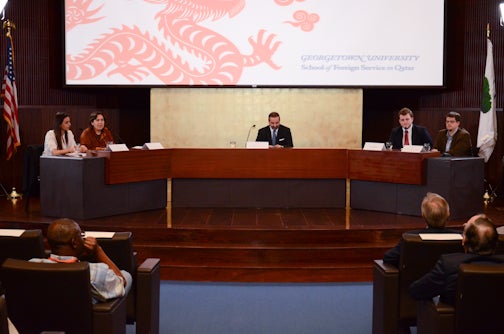 Georgetown Debates: GU-Q Invites Doha to Attend Faculty and Student Debate