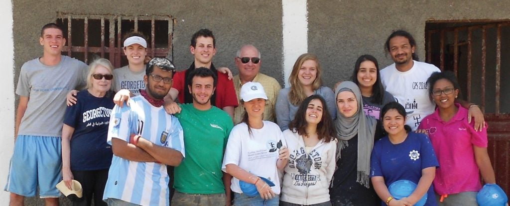 Georgetown Students Roll up Shirt Sleeves to Study Economic Development in Ethiopia