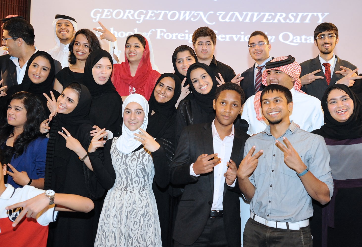 Georgetown Helps High School Students