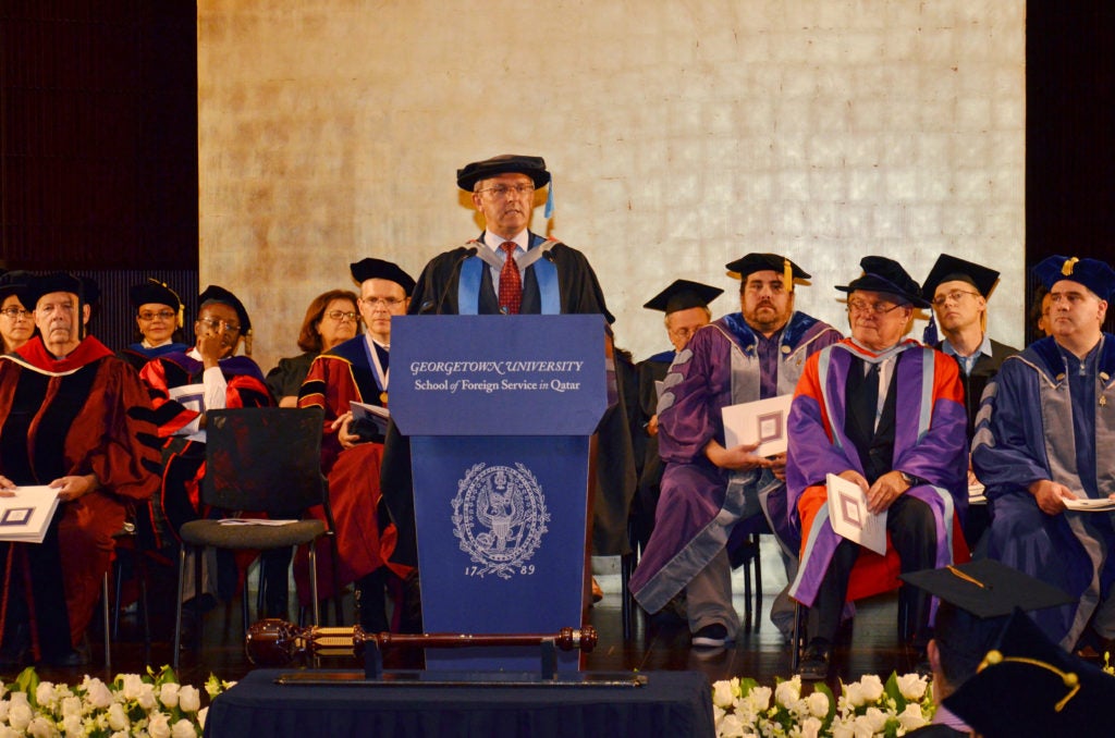 Georgetown in Qatar Welcomes Class of 2017