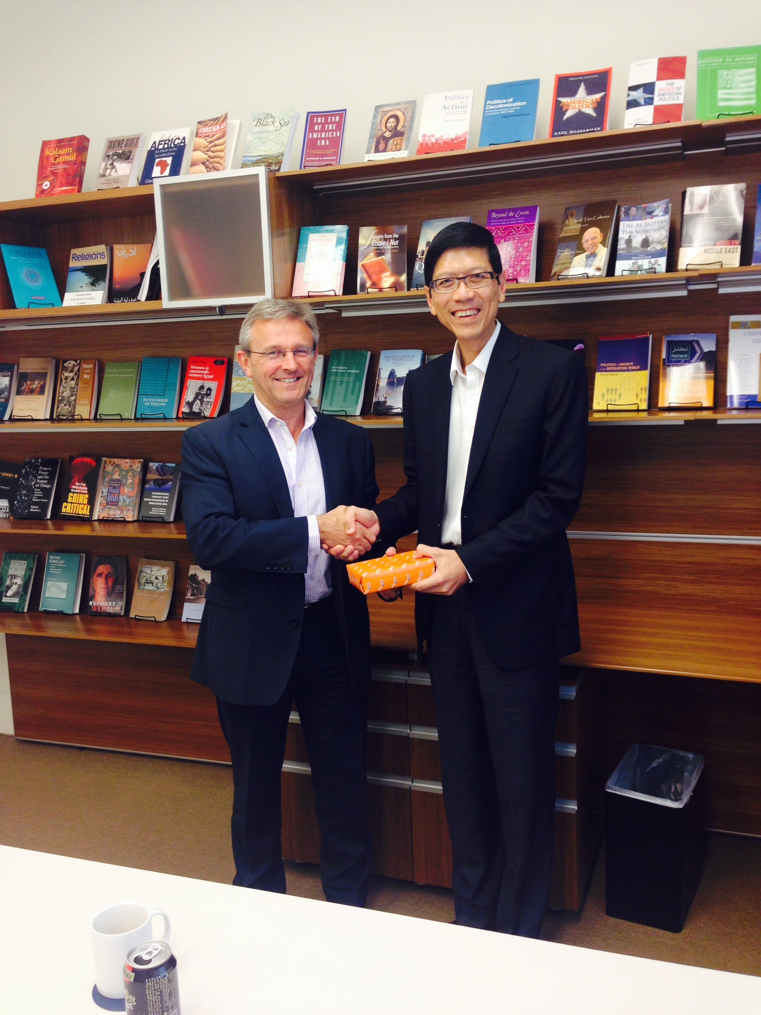 University President Visit to Georgetown Fosters Ties Between Singapore and Doha