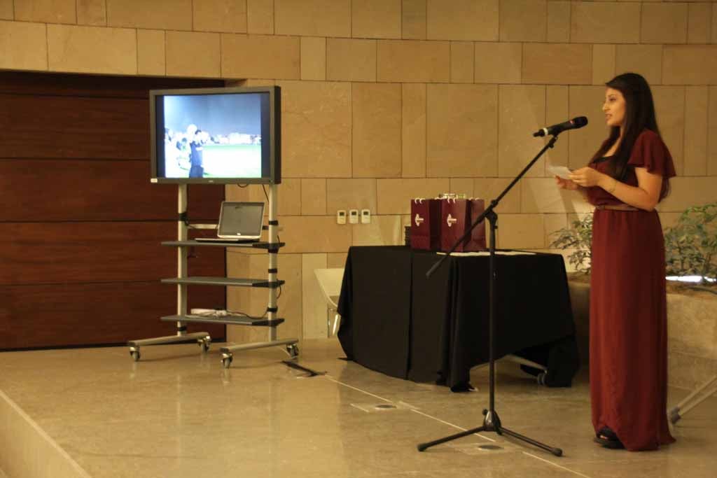 Sports Banquet Honors Georgetown Athletes in Qatar