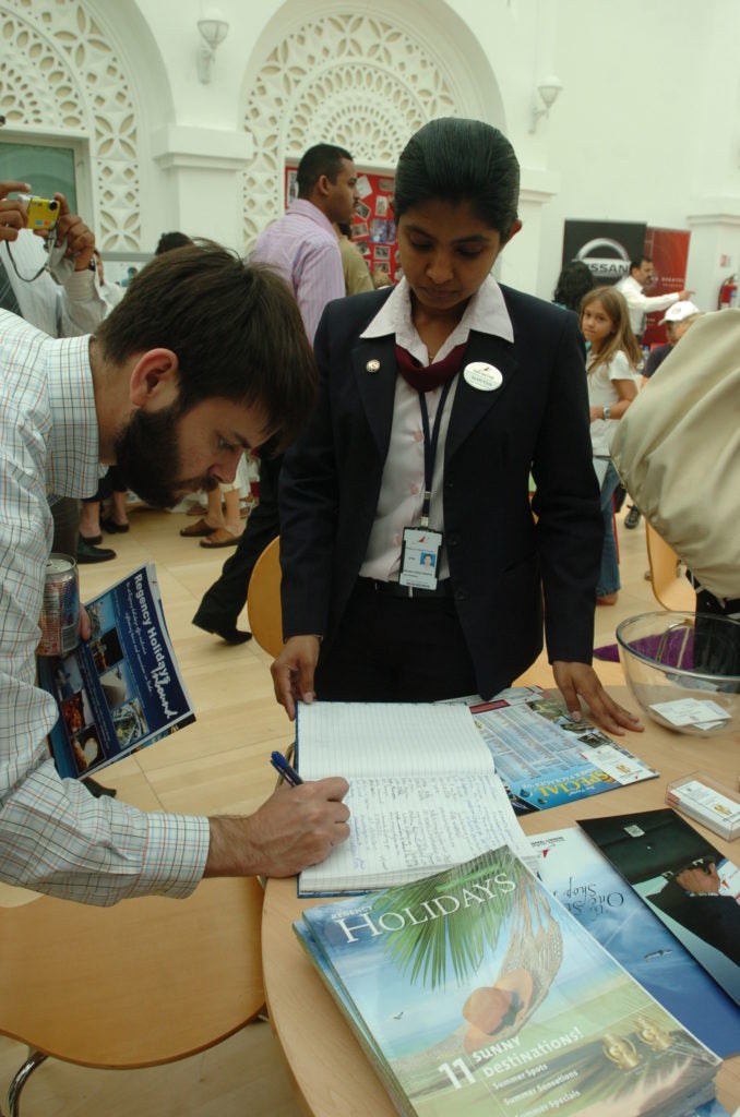 Georgetown University Holds a Community Fair in Education City
