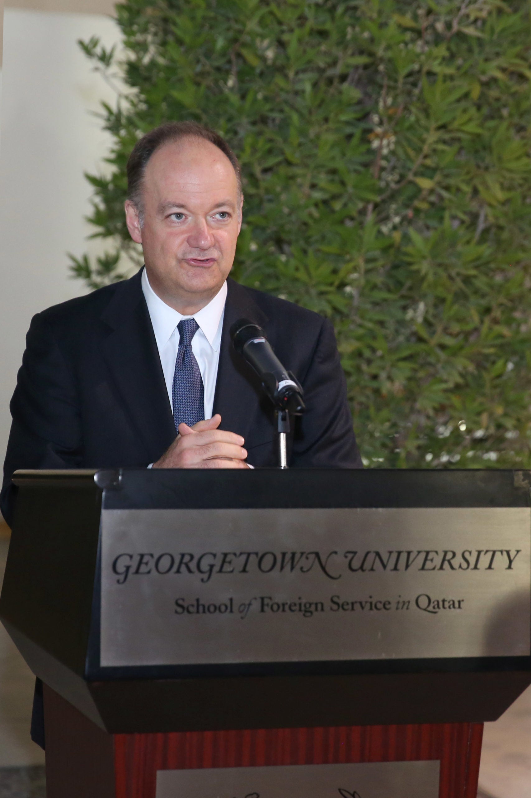 Georgetown President Dr. John J. DeGioia