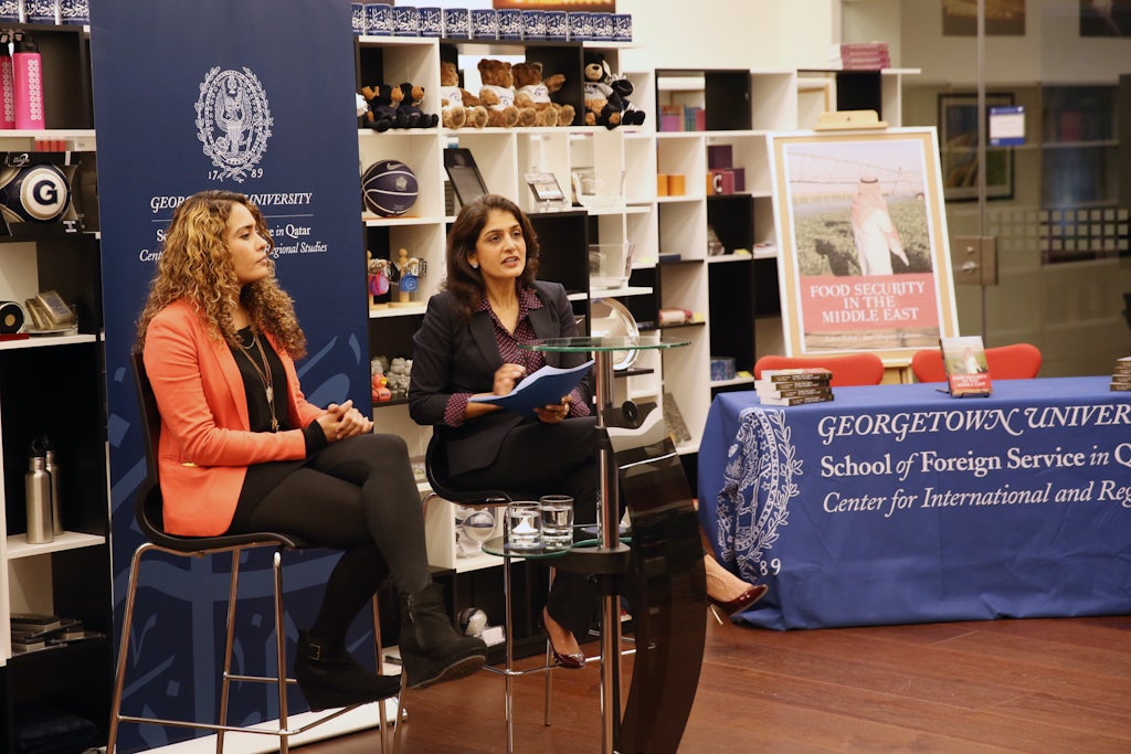 Suzi Mirgani and Zahra Babar