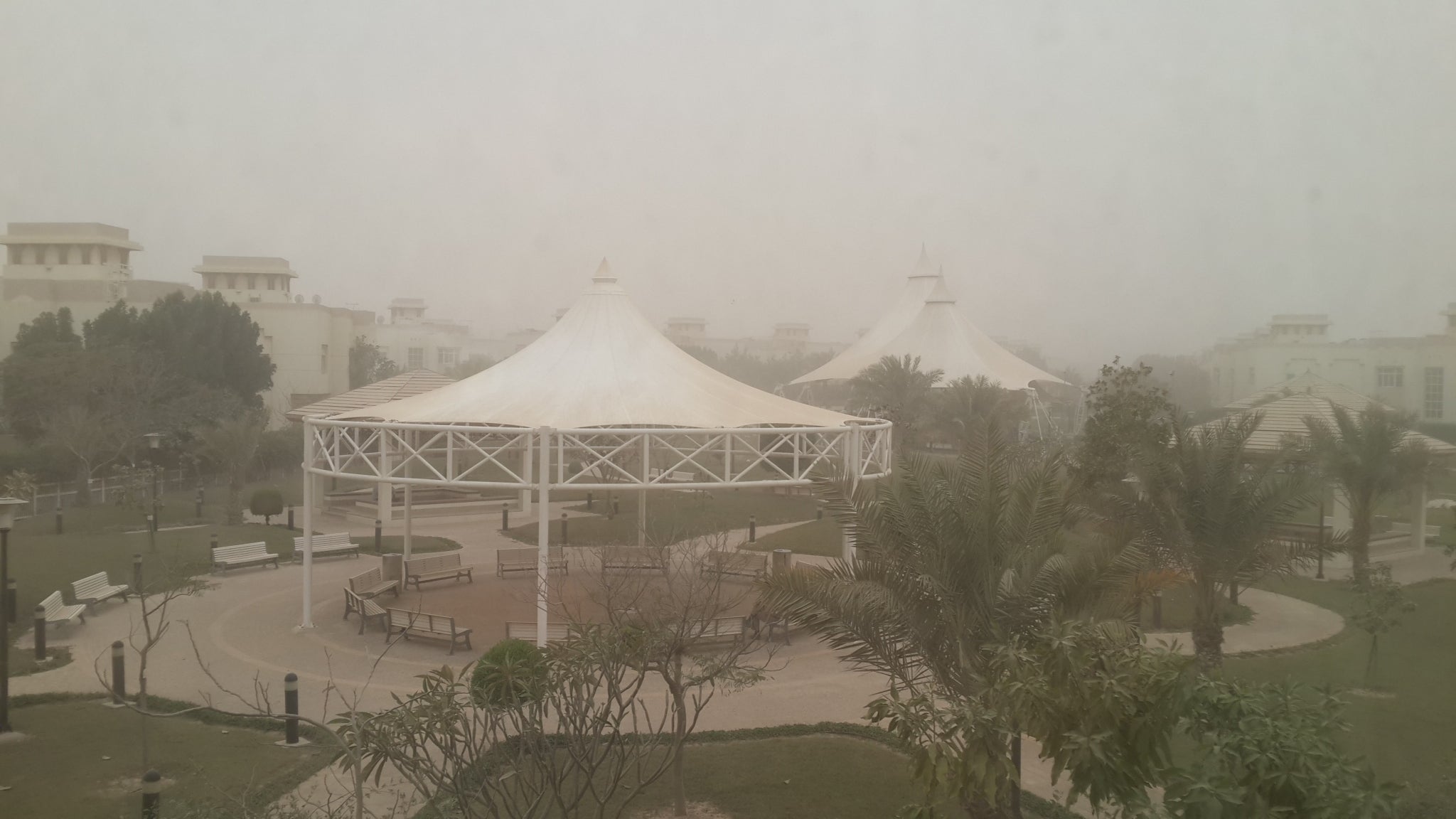 Sandstorm in Qatar