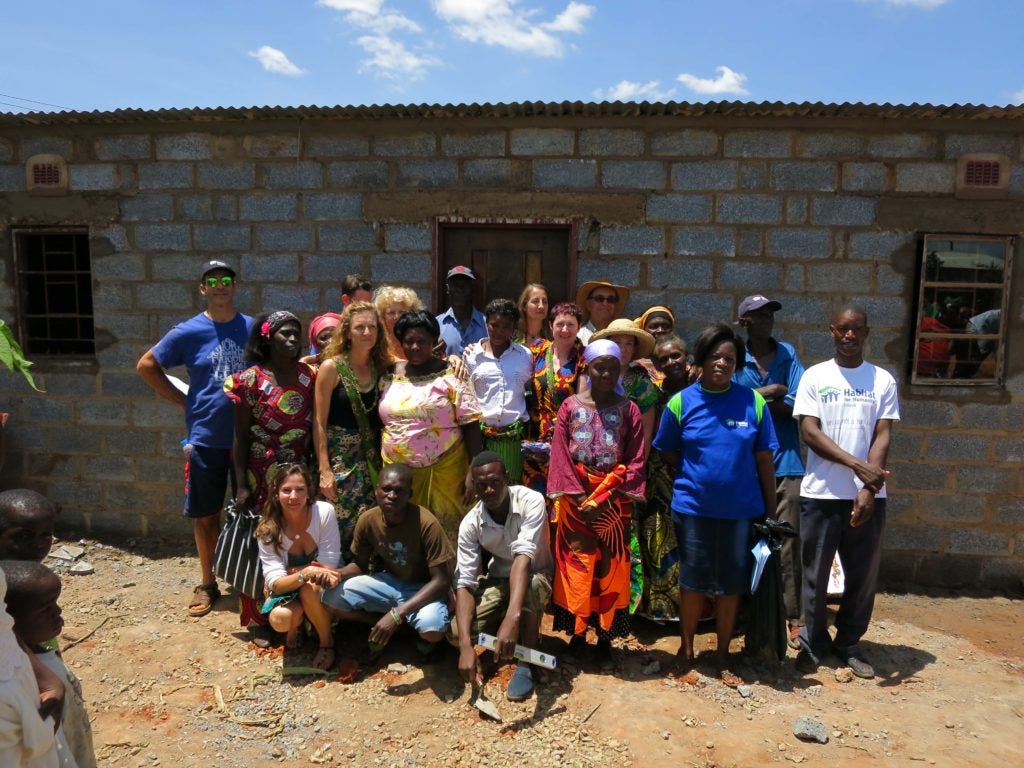House Dedication Ceremony and Community Celebration. GU Team