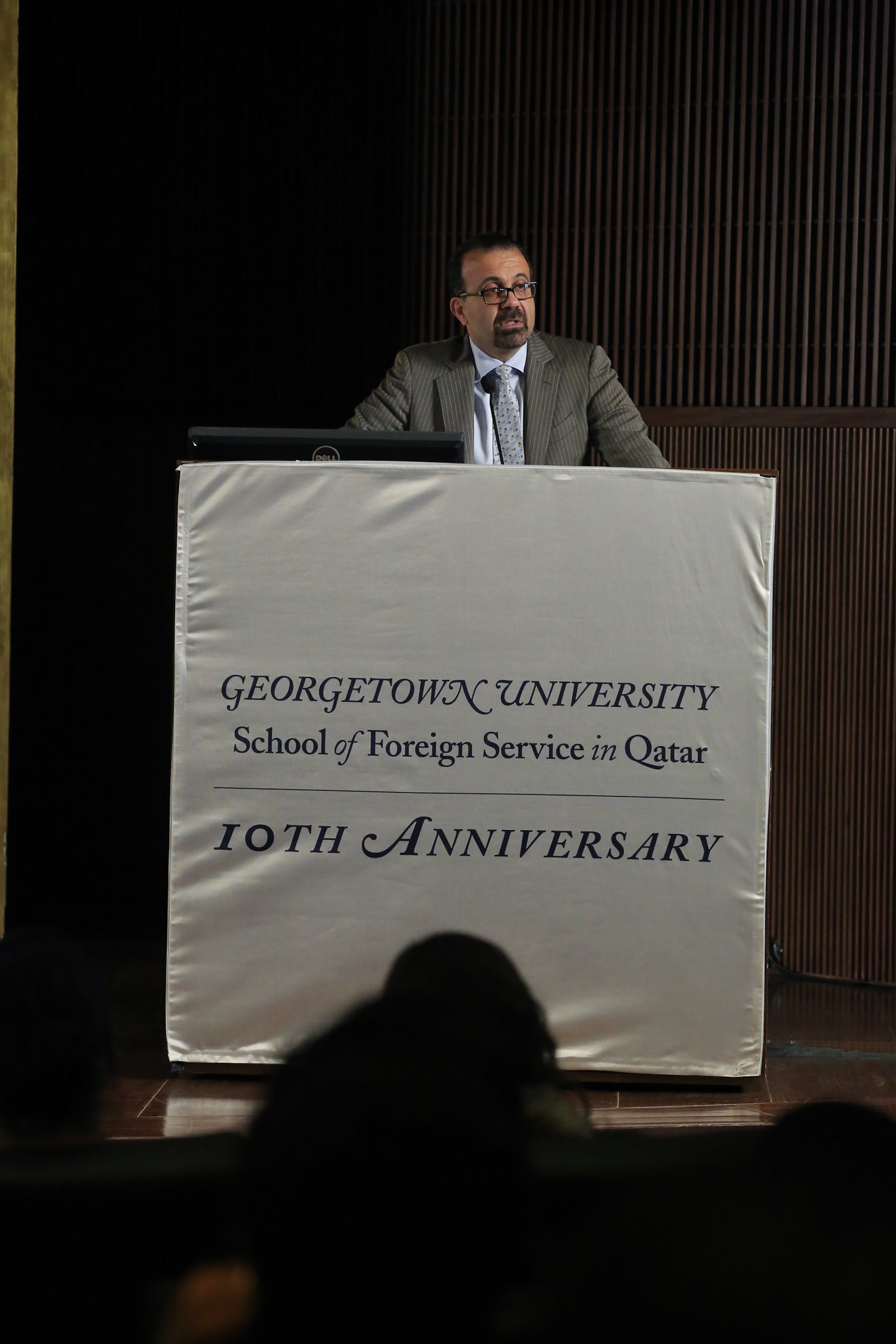 Professor Joseph Massad at the lecture