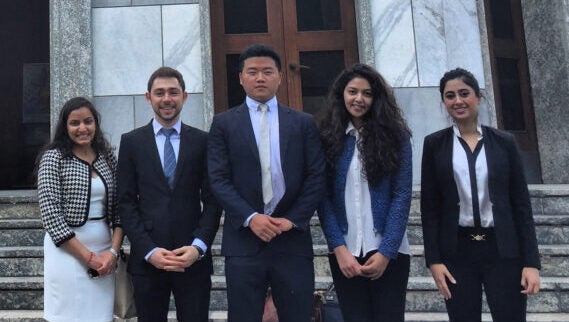 GU-Q Students taking Part in MUN Milan
