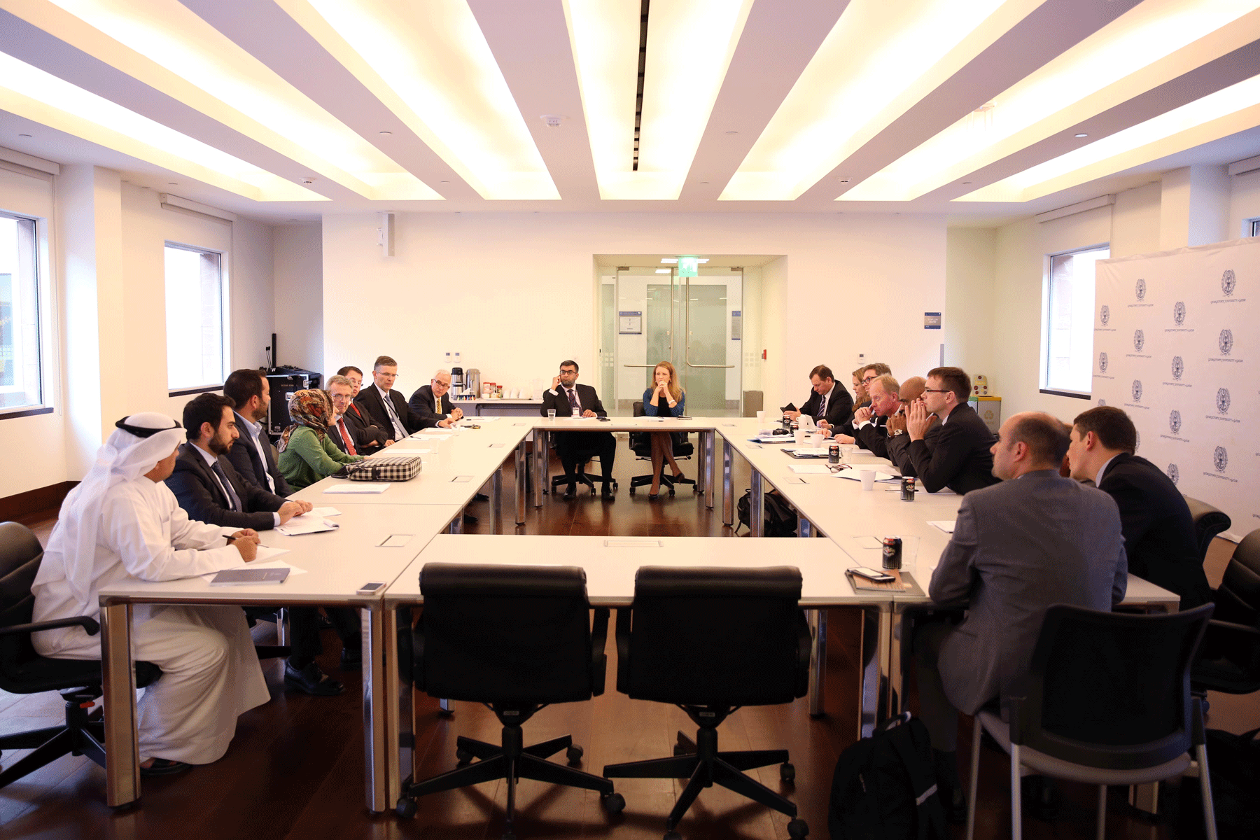 Georgetown University Panel of Experts Briefs Visiting NATO Delegation