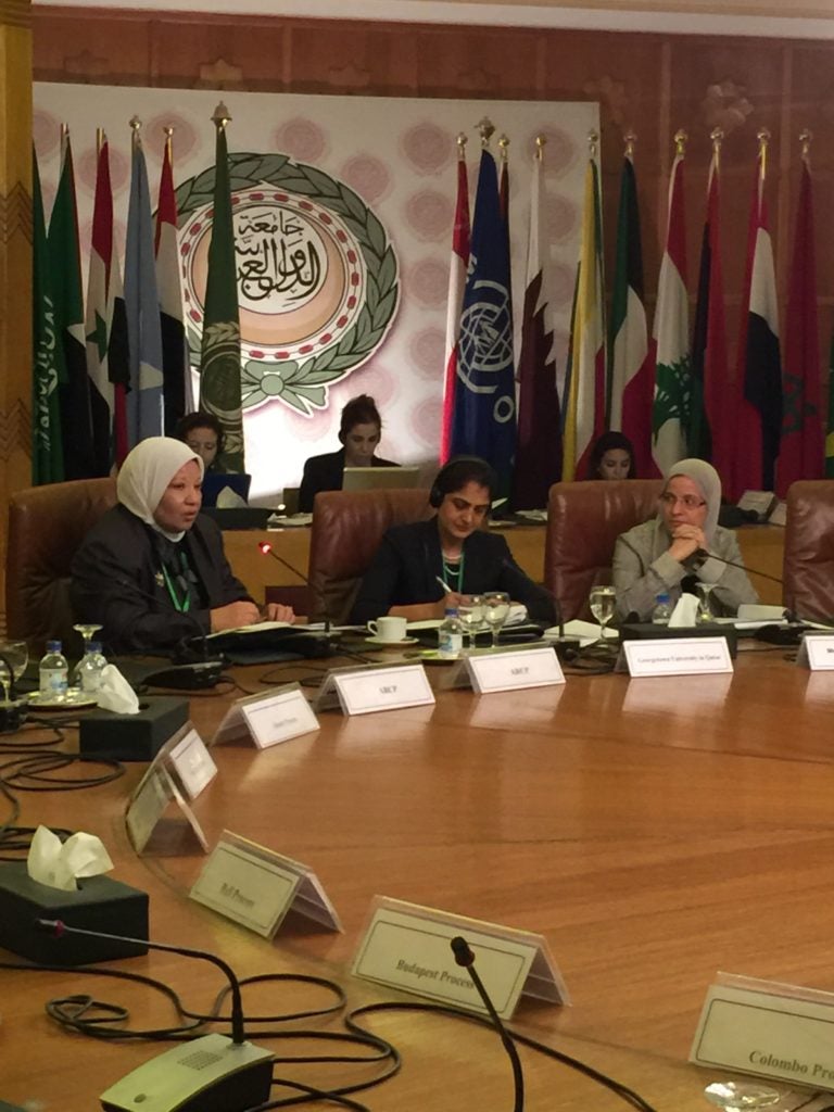 Zahra Babar at the RCP Meeting