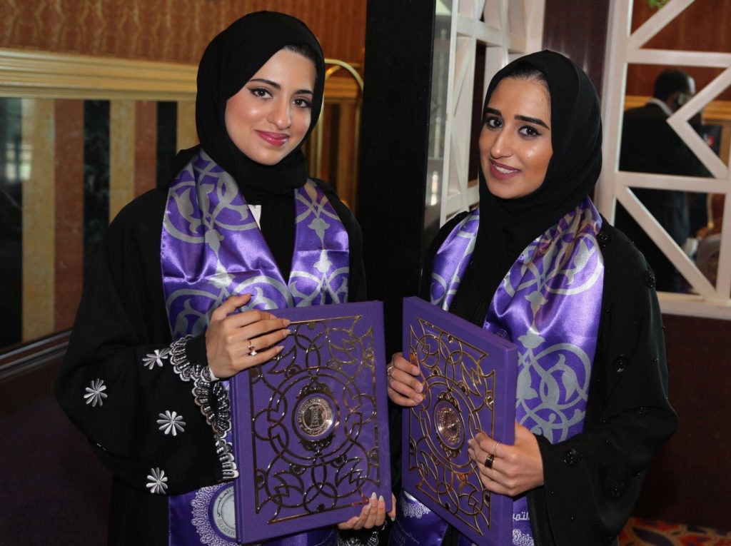 GUQ Alumni Khawla AL Derbasti & Jawaher Almal