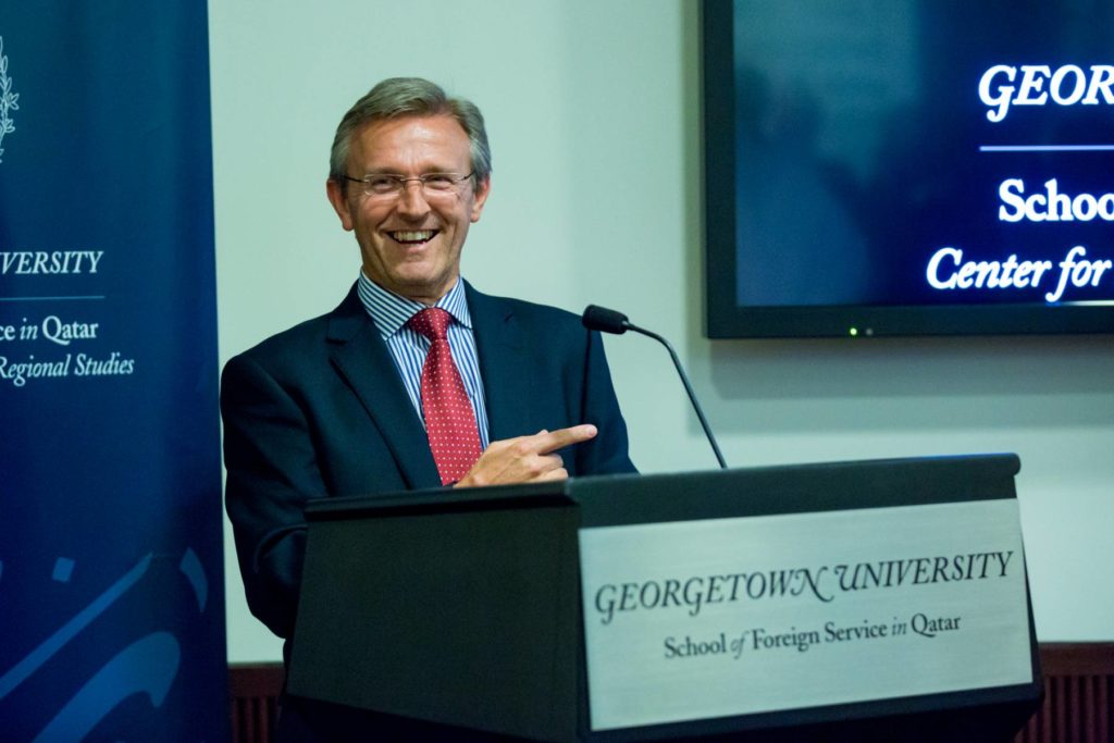 Dean Nonneman During the Reception