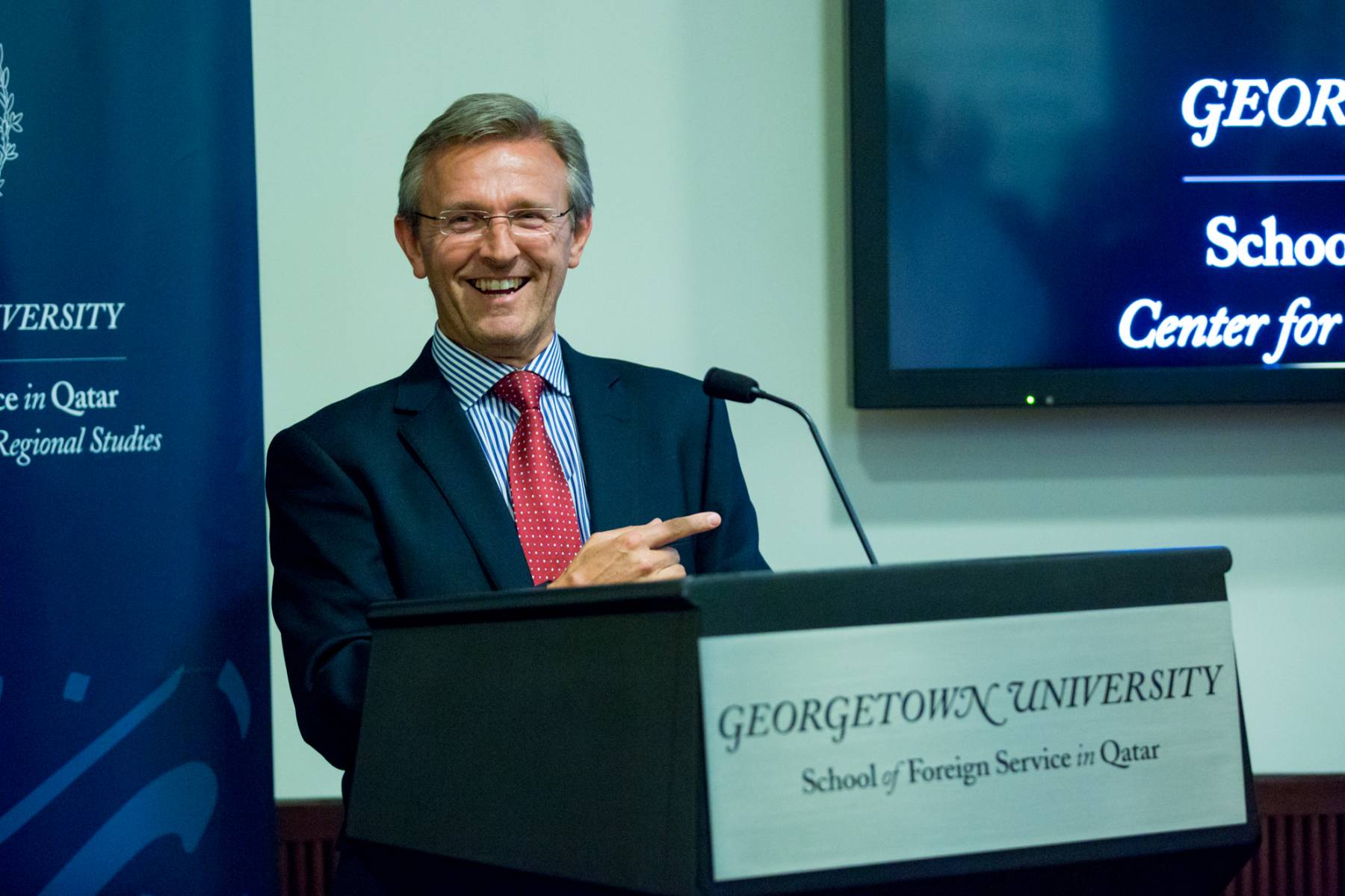 Dean Nonneman During the Reception
