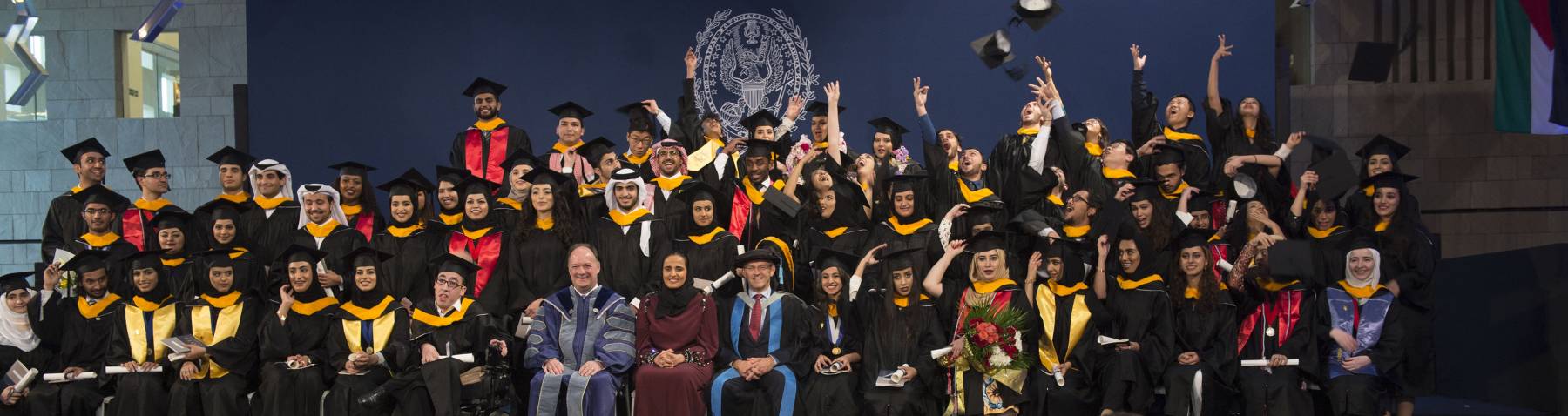 Class of 2016 with HE Sheikha Al Mayassa