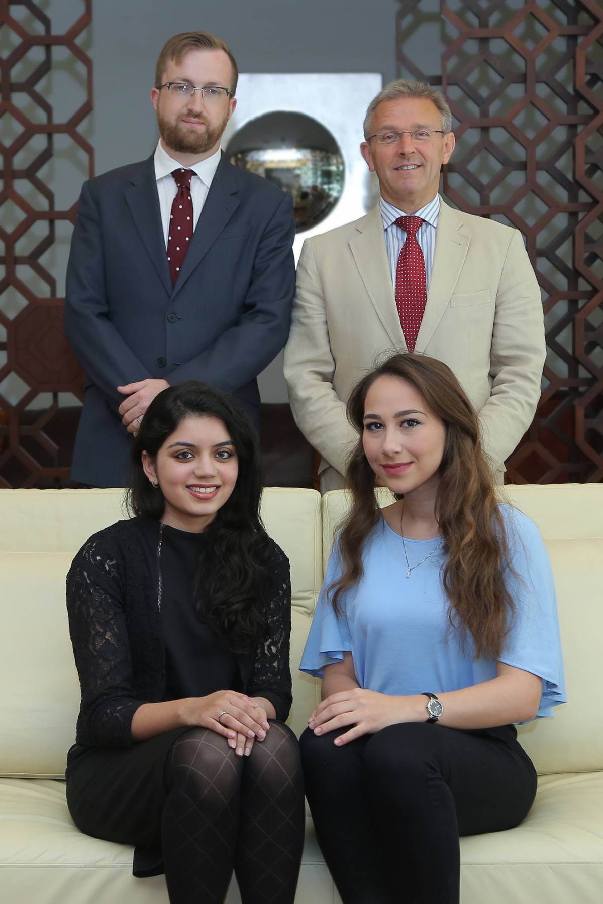 Georgetown student beneficiaries Zarine Abid Bohra