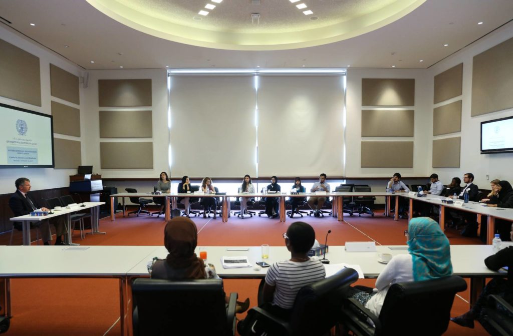 âStudent diplomatsâ take part in international negotiation and crisis simulation exercise at Georgetown University in Qatar