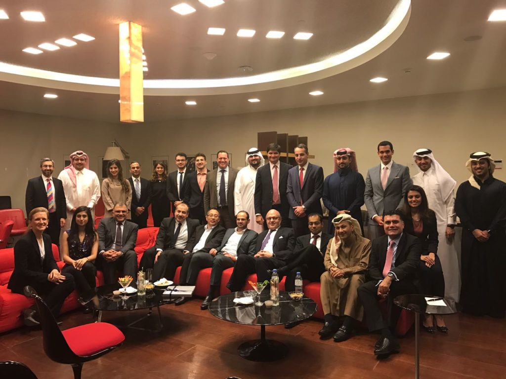 Dr. Alexis Antoniades with industry leaders