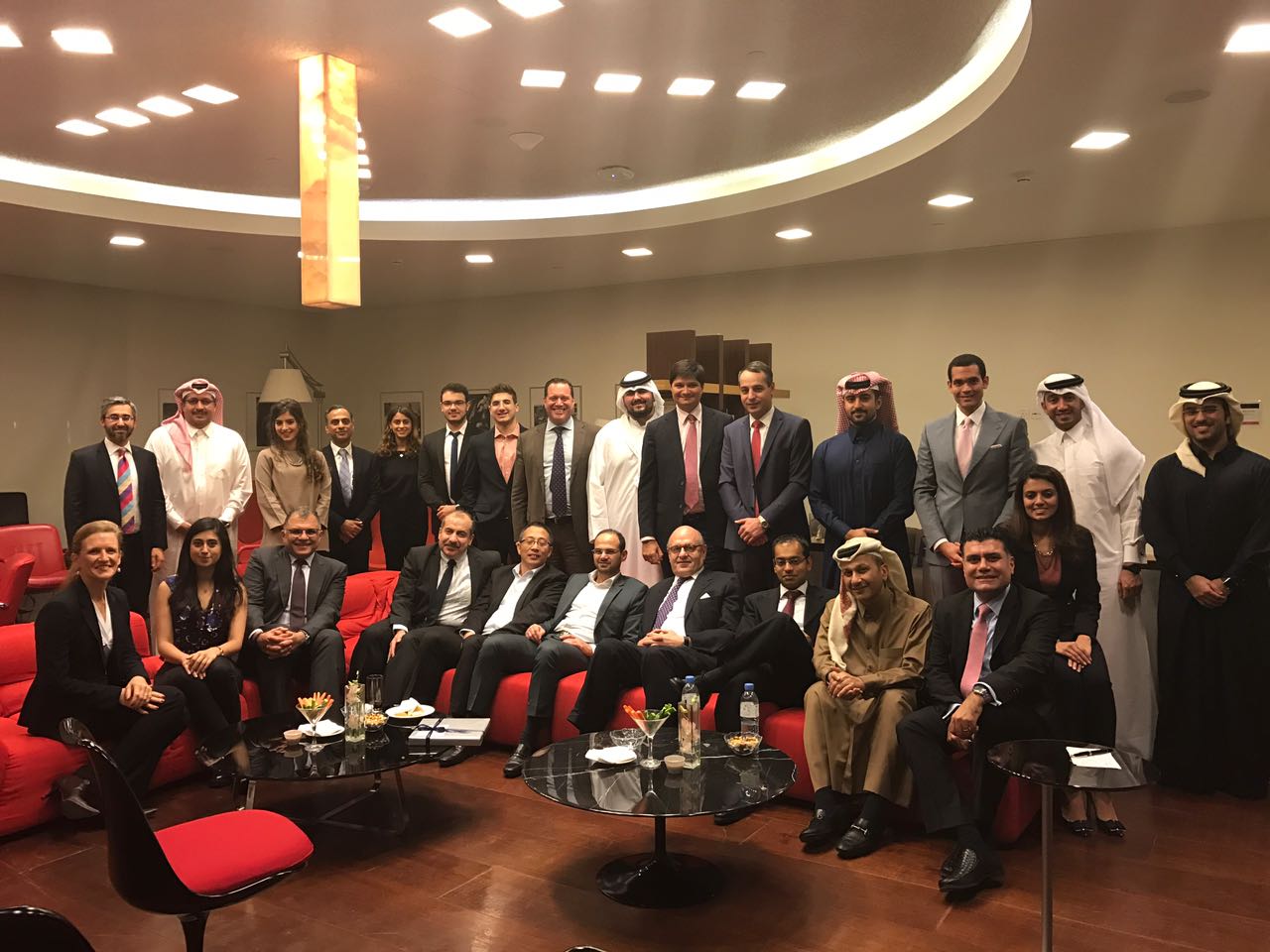 Dr. Alexis Antoniades with industry leaders