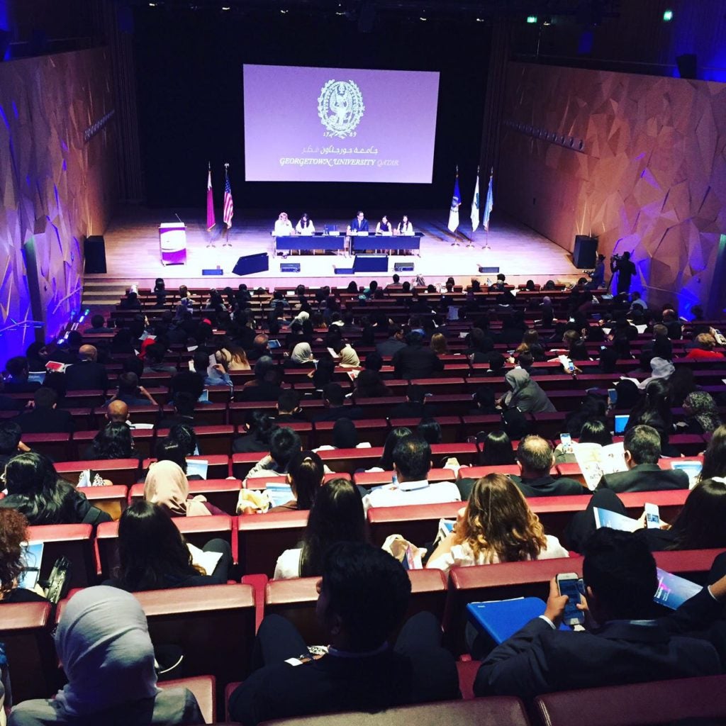 12th annual Georgetown University in Qatar Model United Nations