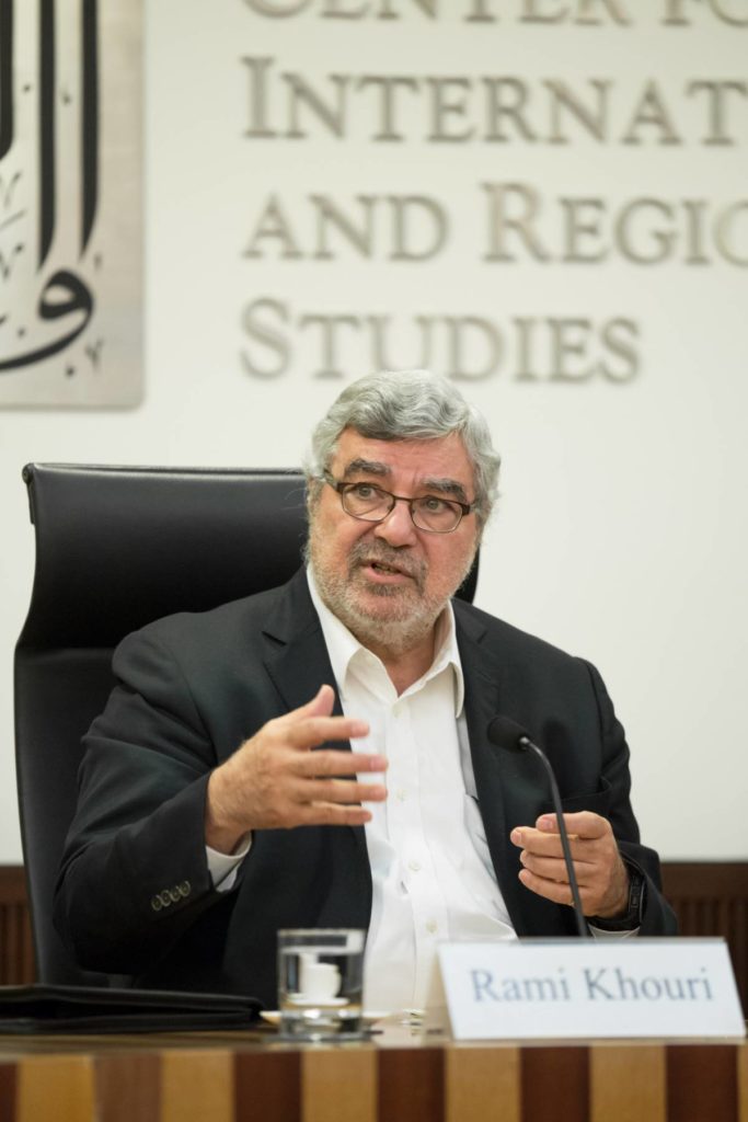Rami Khouri Talk Discusses the Difficulties of Arab Reform