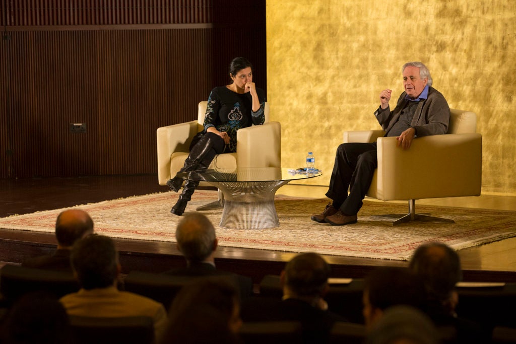 Professor Ilan PappÃ© recently gave a lecture at GU-Q