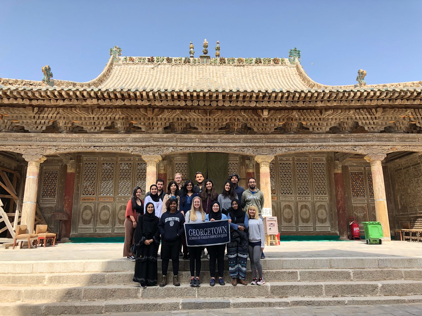GU-Q students in China