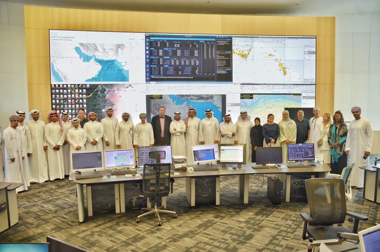 Georgetown Students during their Residency in Oman