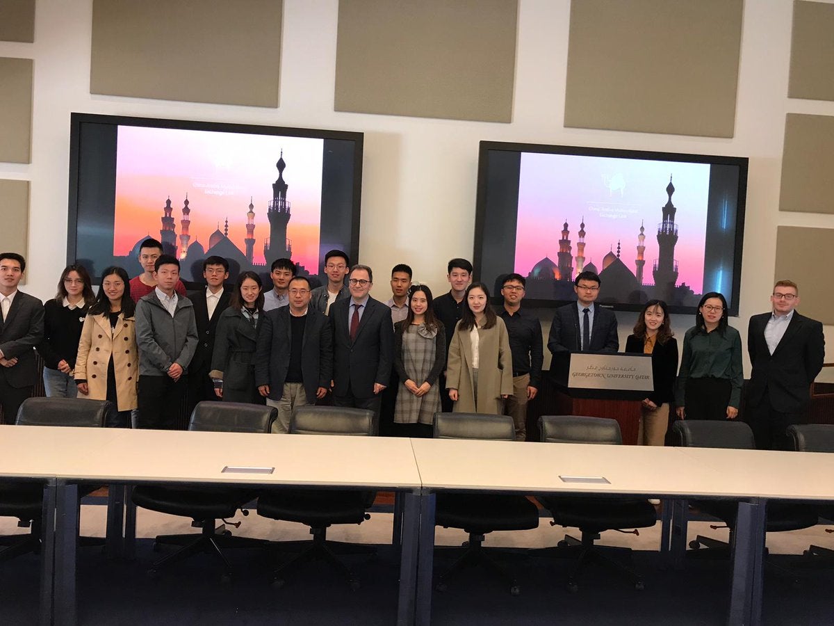 Peking University Students Visit GU-Q
