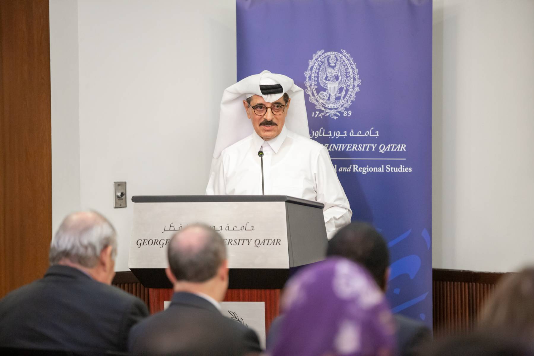H.E. Dr. Hamad Bin Abdulaziz Al-Kawari