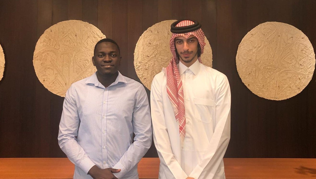 Abdulqudus Sanni (GU-Qâ20) and Nasser Al Kaabi (GU-Qâ20)