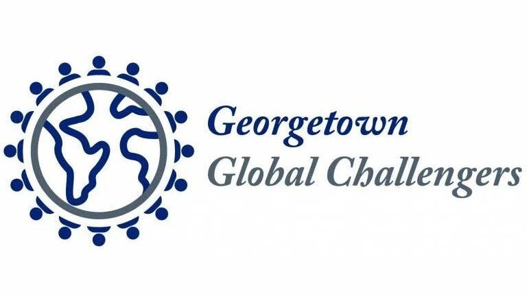 Logo of Georgetown Global Challengers on white background