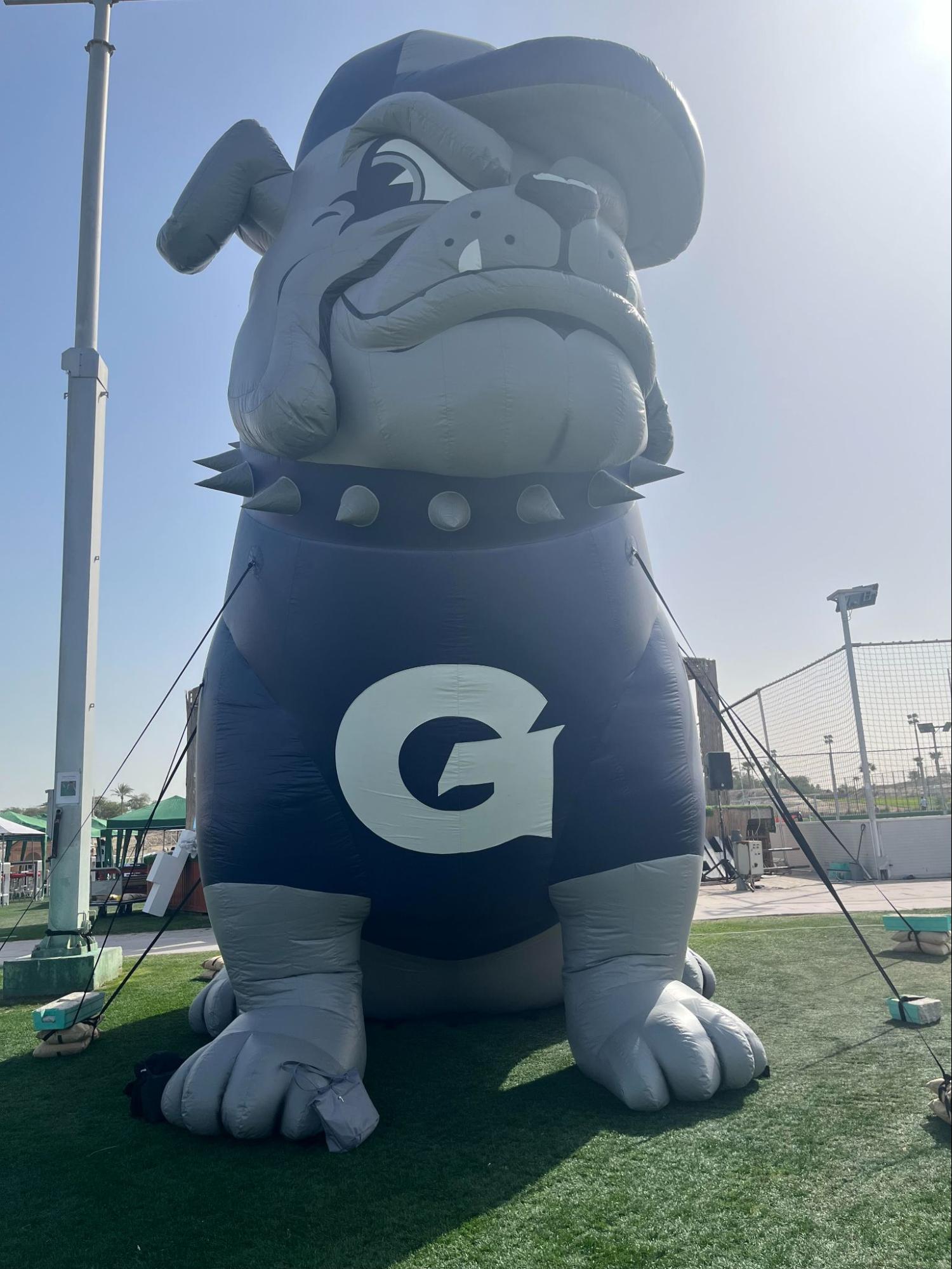 Image of mascot Jack the Bulldog