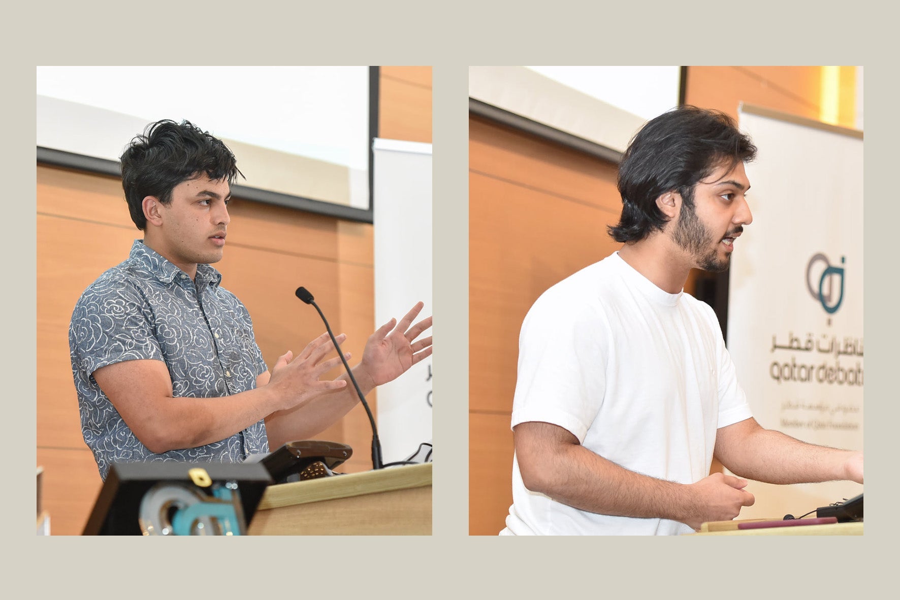 Pragyan Acharya (SFS’24) andMuhammad Saad Ullah (SFS’23)